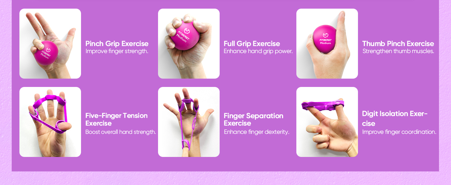 Stress Ball and Grip Strength Trainer Ki