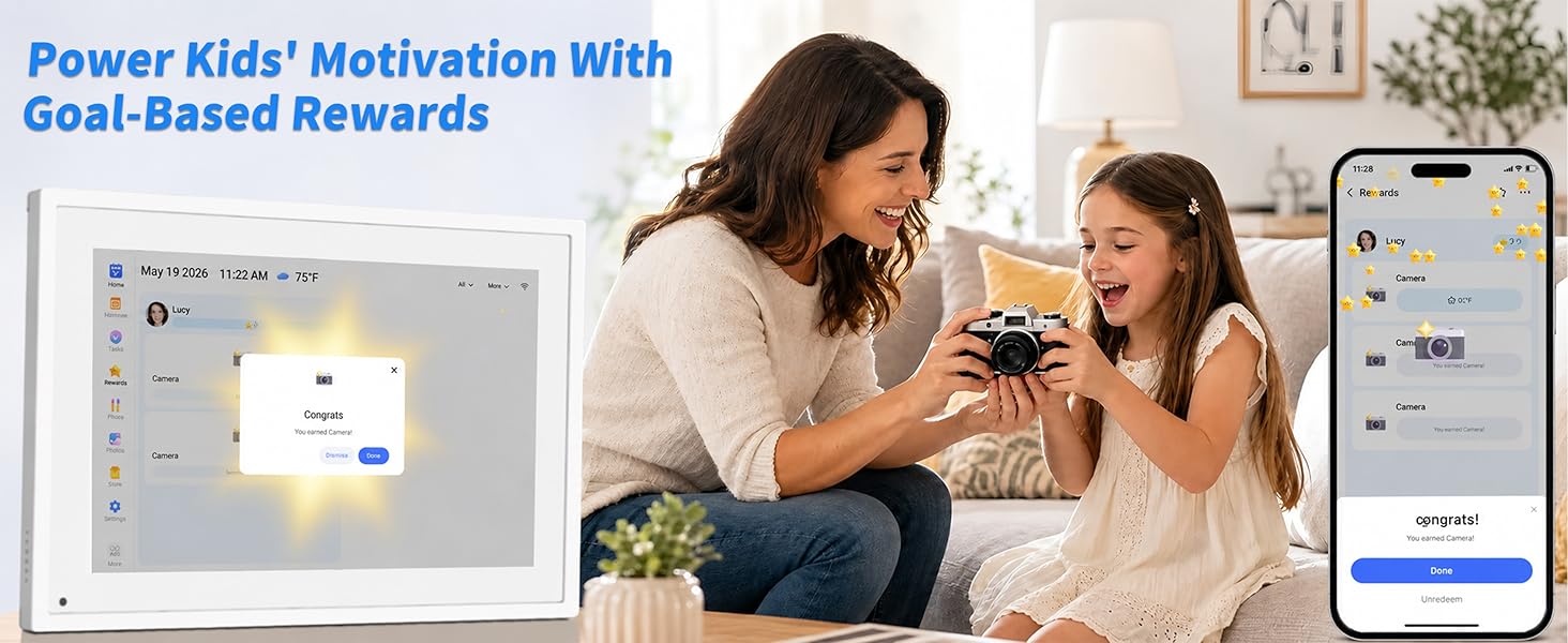 10.1 inch Digital Calendar