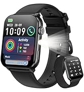 Blackview Smart Watch for Men Women,1.91" HD Touchscreen Fitness Watch with Flashlight, Bluetooth...