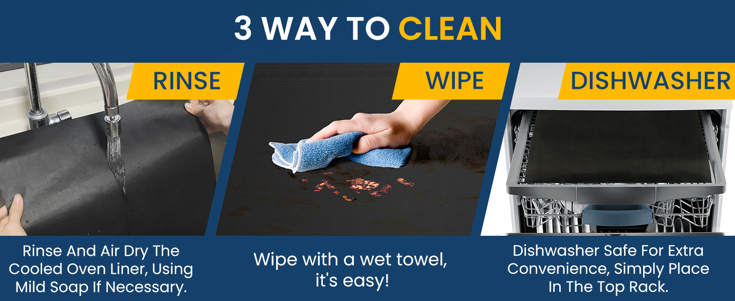 Heat Resistant Grill Baking Mats Outdoor Easy to Clean