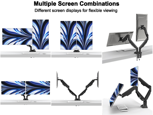 ultrawide dual monitor arm