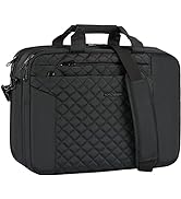 KROSER Laptop Bag for Men, Laptop Case 17 Inch Expandable Computer Bag, Waterproof Laptop Briefca...