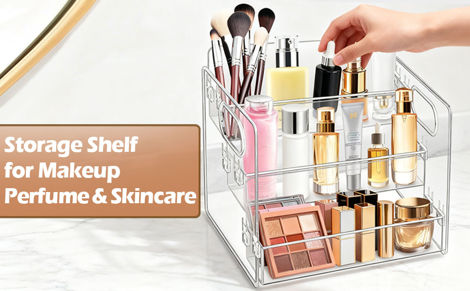 3 Tier Bathroom Counter Organizer