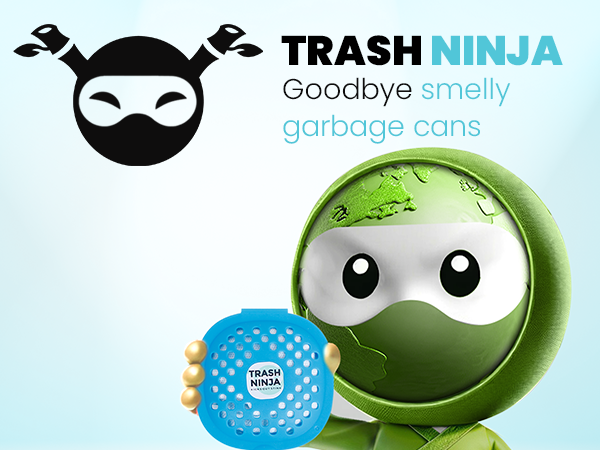 Trash Ninja Goodbye Smelly Garbage Cans