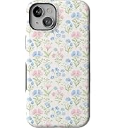 Casely iPhone 15 Case | Pastel Garden | Sunday Best | Compatible with MagSafe | Bold Protective D...