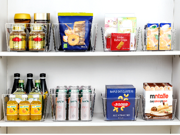 Clear Bins Organizer