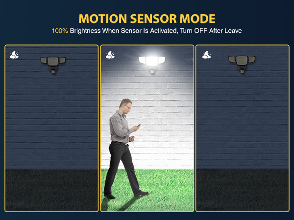 motion sensor mode