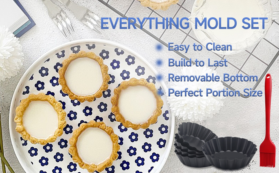 Everything mold set of 12