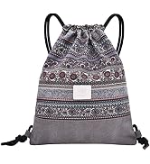 LAKE OF FIRE Drawstring Bags - Lightweight & Compact Bag for Yoga, Gym, Sports, Beach, Travel, an...