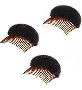3Pcs Women's Hair Styling Accessories - Soft Foam Hair Inserts, Bump Up Pads, Clip Bun Maker and ...