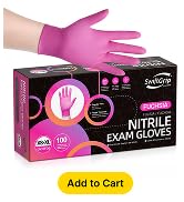 Disposable Nitrile Exam Gloves