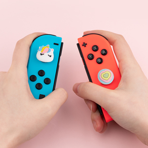 unicorn Nintendo switch thumb grips