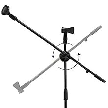 mike stands,mic boom,microphone boom,mic boom stand,magnetic mic holder,microphone stand boom