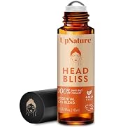 UpNature Head Bliss Essential Oil Roll On Stick - Soothing Migraine Comfort Aromatherapy with Ins...