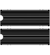 M.2 Heatsink SSD Cooler for PS5 PCIE NVME or SATA m2 2280 SSD Cooling(Black 2 Pieces)