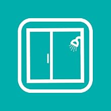 Safe on shower doors