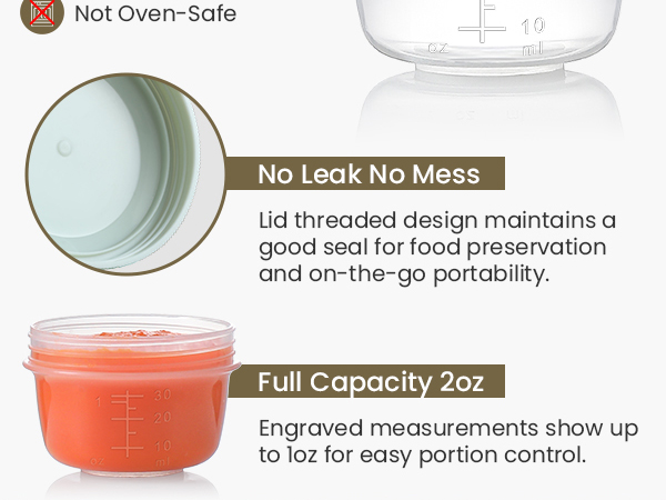 sauce containers