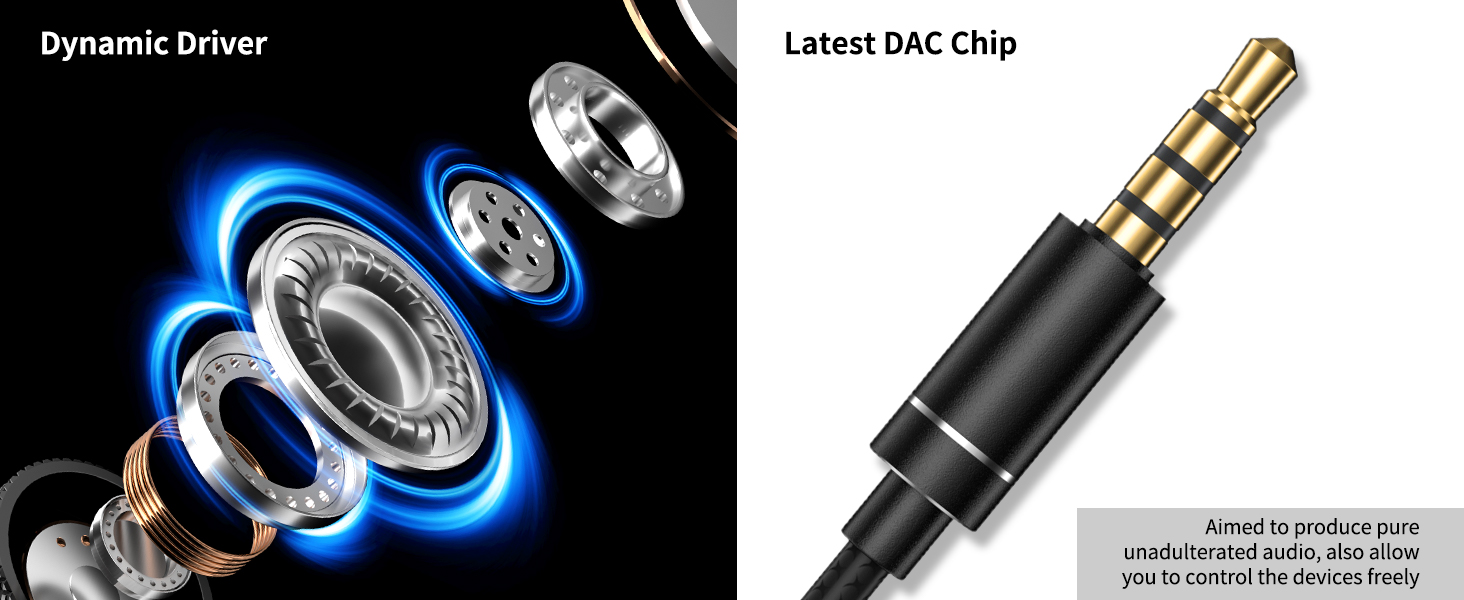3.5 mm wired earbuds for chromebook