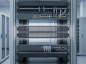 vented rack panel for sever rack