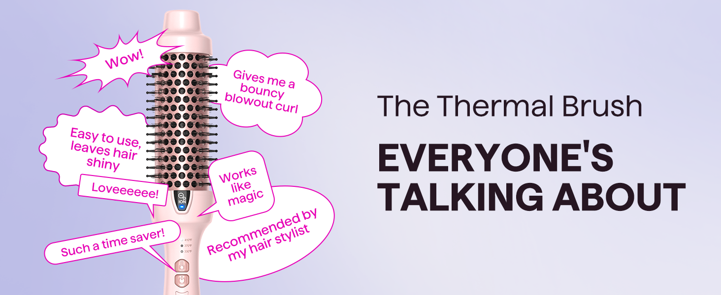 thermal brush