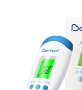 Berrcom Non Contact Infrared Thermometer Digital Forehead Thermometer with Fever Alert