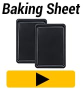Beasea Baking Sheet 2 Pack, 10x14.6 Inch Cookie Sheet