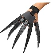 Halloween Articulated Fingers, Wearable Horrific Finger Extension Party Supplies Cosplay Props (F...