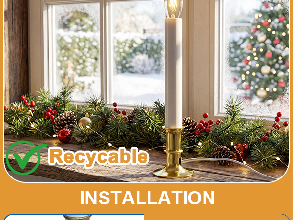 christmas candelabra