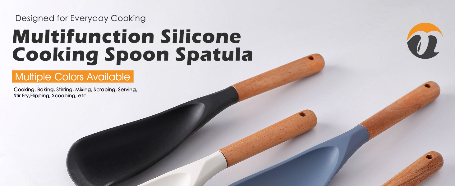 Cooking spoon spatula set