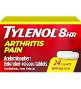 Tylenol 8 Hour Arthritis Pain Relief Extended-Release Tablets, 650 mg Acetaminophen, Joint Pain R...