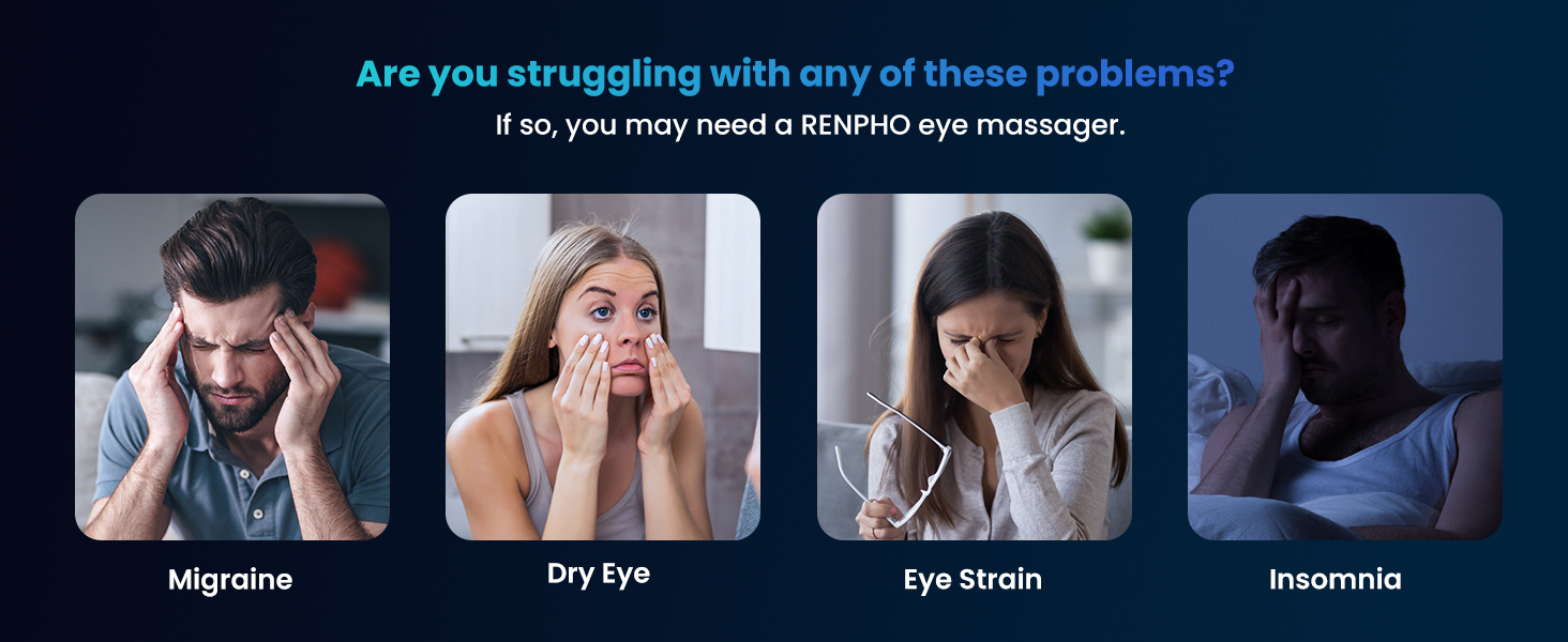 renpho eye massager with heat