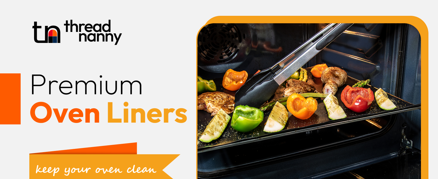 Heavy Duty Oven Liners for Bottom of Oven