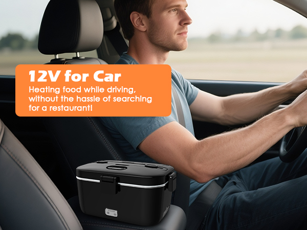 heating lunch box for car