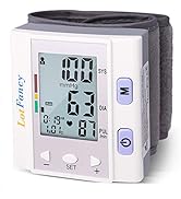 LotFancy Wrist Blood Pressure Monitor for Home Use, BP Cuff, Automatic Digital Blood Pressure Mac...