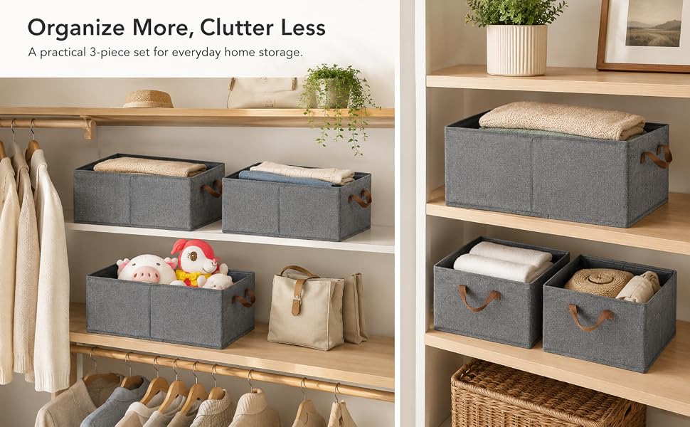organize more clutter less