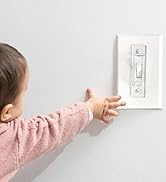 childproof toggle light switch guard clear