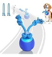 Saolife Interactive Dog Toys with Motion Activated, Squeaky Dog Toy Active Rolling Ball for Puppy...
