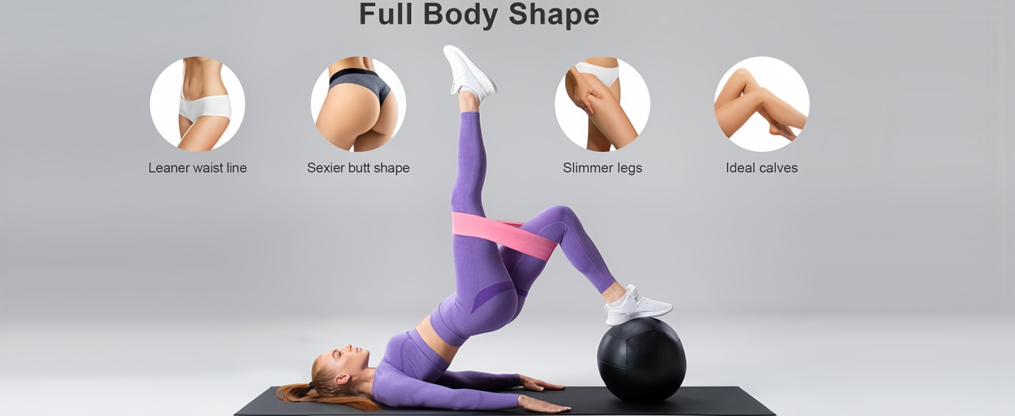 Yoga & Pilates Essentials Kit for Women - Home Workout Equipment Set