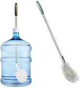 2-Pack Bucket Brush, Kettle Brush, Bottle Brush for Cleaning Extra Long Bottles, Gallon Jug Clean...