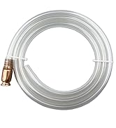 Darnassus Siphon Hose Pump, Manual Hand Fuel Transfer Pump for Gasoline Gas Oil Fuel Petrol Diese...