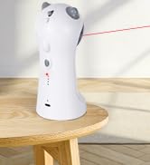 TBTeek Cat Toy, Automatic Motion-Activated, 5 Fun Patterns, 4 Speed Modes, Adjustable Light Angle...
