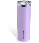 HYDROWION Triple-Insulated Tumblers - Stainless Steel with Lid and Straw, 20 oz Water Bottle, Sta...