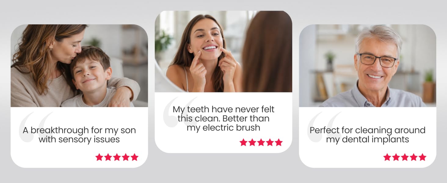 cleancurl 3D toothbrush