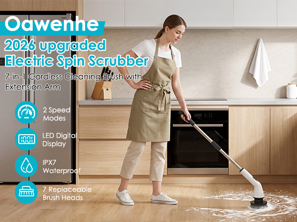 Electric Spin Scrubber