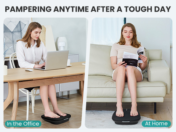 Electric foot massager