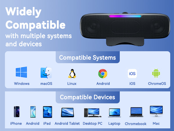 Works with a wide range of USB and USB-C devices and operating systems