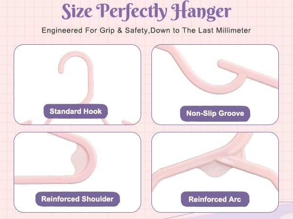 plastic baby hangers