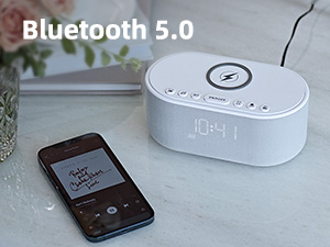 smart clock with wireless charging
