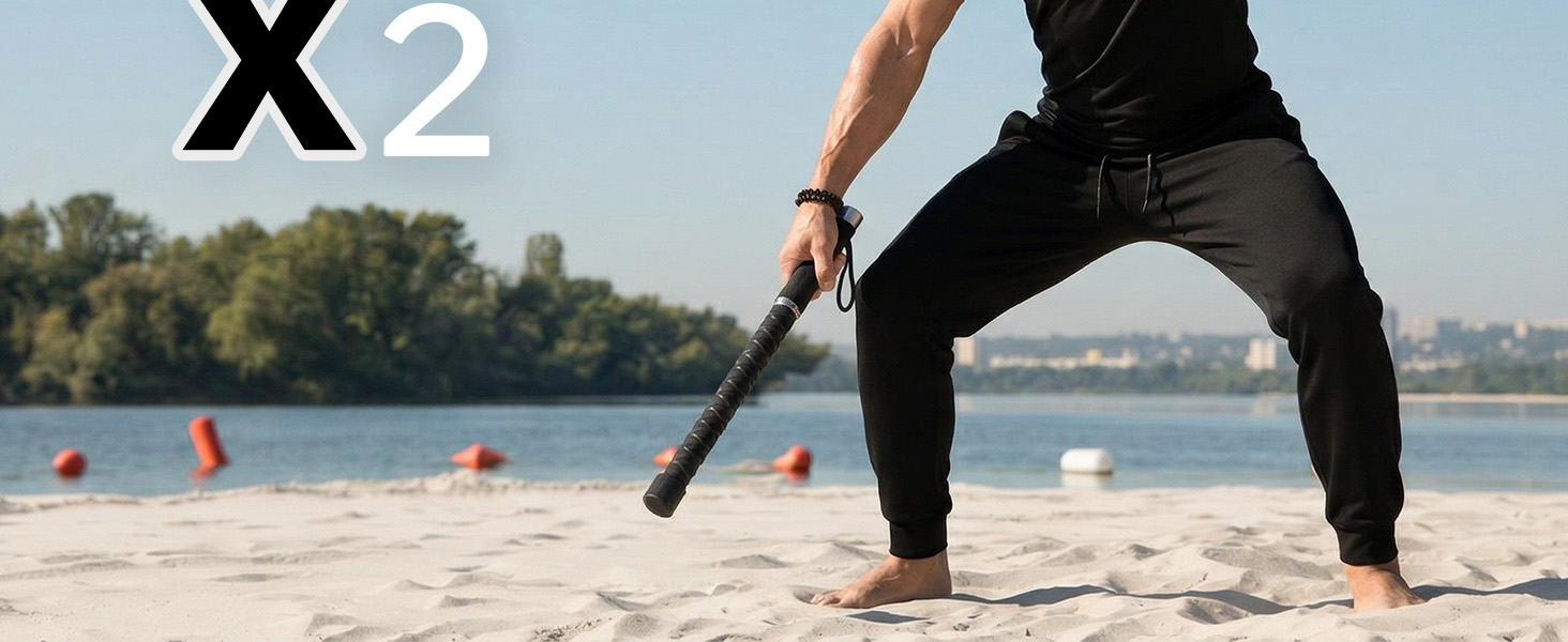 X2 The World's First Adjustable & Transformable Ropeless Battle Ropes 2