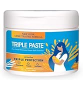 Triple Paste Diaper Rash Cream for Baby - 16 oz Tub - Zinc Oxide Ointment Treats, Soothes and Pre...